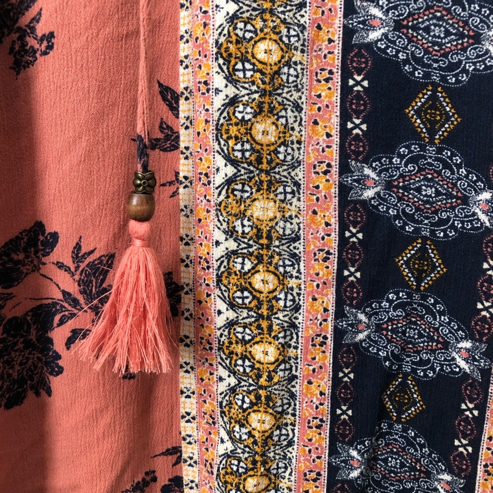 Mason & Belle 3/4 Sleeve Boho Top, Size XXL. - Picture 3 of 6